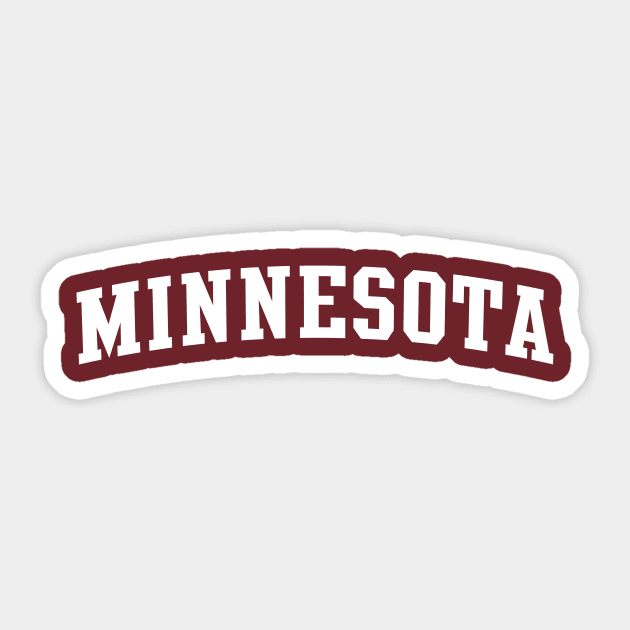 Minnesota Sticker by Novel_Designs